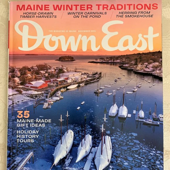 Down East Magazine Back Issue December 2021 - Picture 1 of 1